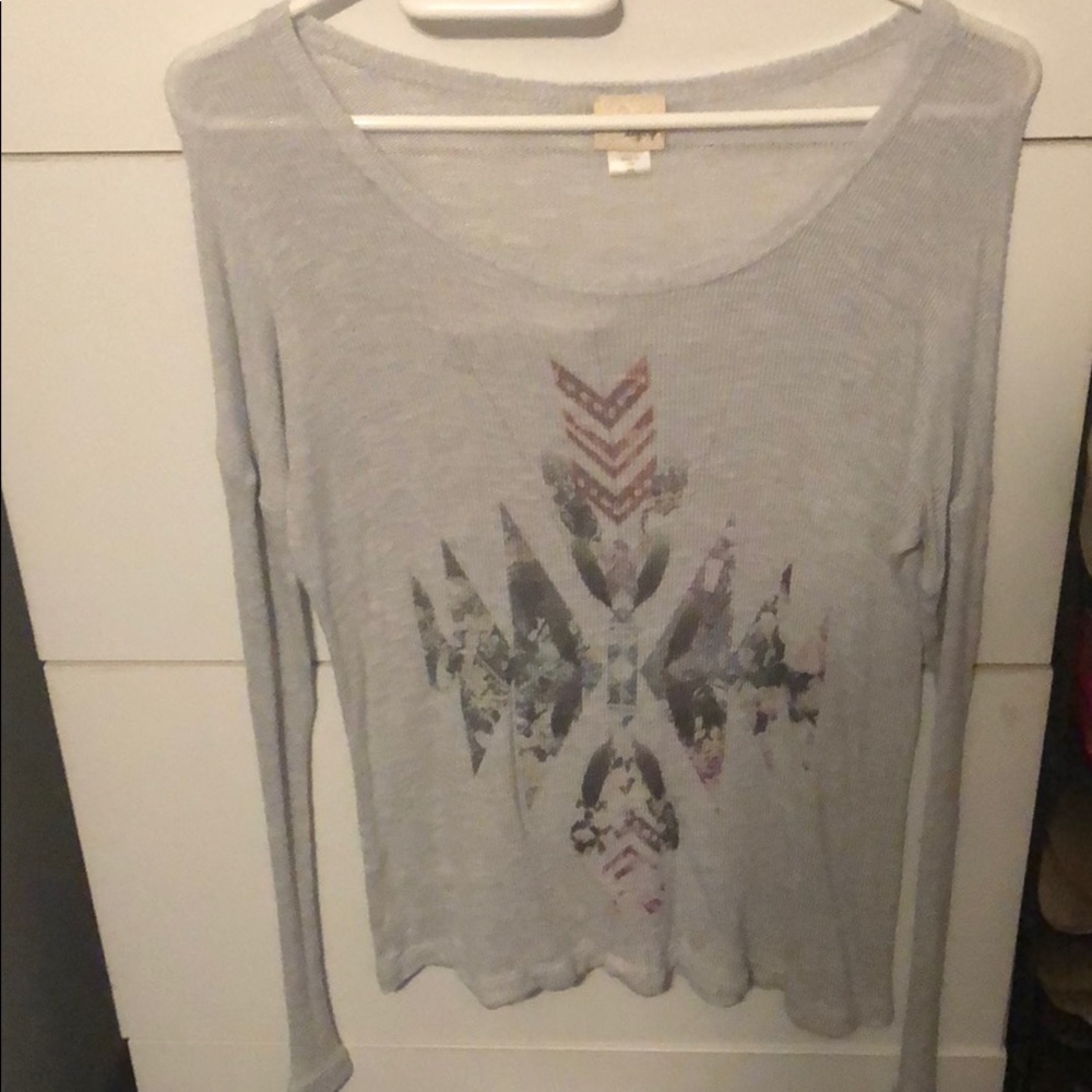 Tribal long sleeve shirt